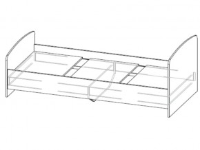 Кровать одинарная в Катав-Ивановске - katav-ivanovsk.magazin-mebel74.ru | фото