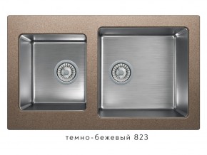 Мойка комбинированная Tolero twist TTS-840 Темно-бежевый 823 в Катав-Ивановске - katav-ivanovsk.magazin-mebel74.ru | фото