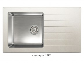 Мойка комбинированная Tolero twist TTS-860 Сафари 102 в Катав-Ивановске - katav-ivanovsk.magazin-mebel74.ru | фото