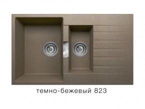 Мойка кварцевая Tolero Loft TL-860 Темно-бежевый 823 в Катав-Ивановске - katav-ivanovsk.magazin-mebel74.ru | фото