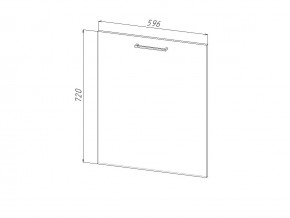 П 60 Комплект для посудомоечной машины 600 мм (цоколь + фасад) ЛДСП в Катав-Ивановске - katav-ivanovsk.magazin-mebel74.ru | фото