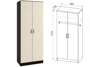 Шкаф 2 двери Ронда ШКР800.1 венге/дуб белфорт в Катав-Ивановске - katav-ivanovsk.magazin-mebel74.ru | фото